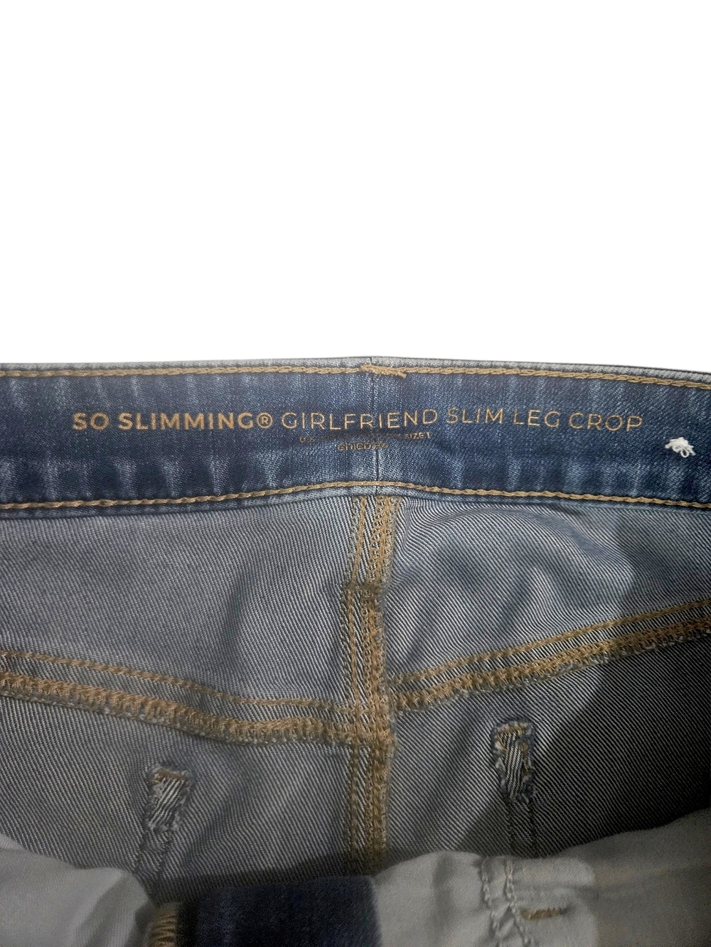 Chico's So Slimming Girlfriend Slim Leg Crop Jeans - Picture 9 of 12